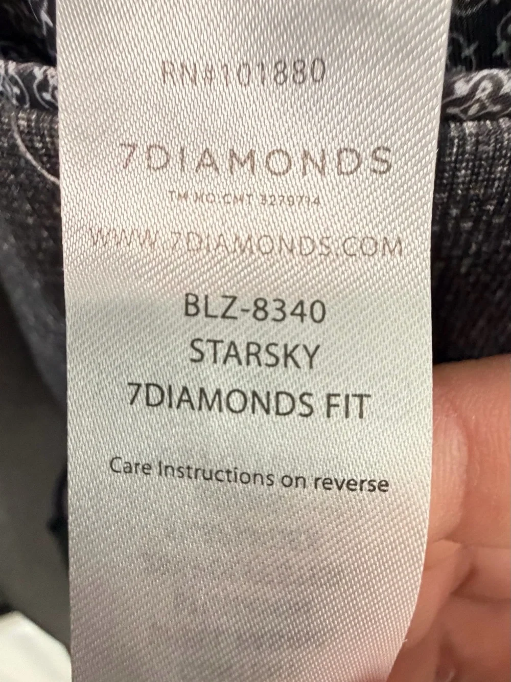 7 Diamonds Starsky Mens XL Gray Stretch Blazer Sport Coat 2 Button Modern Fit
